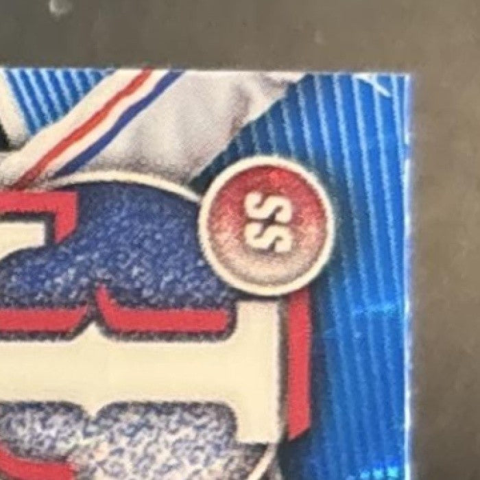 2025 Bowman Draft Sebastian Walcott Chrome Blue Geometric /150 #BDC-169 Rangers