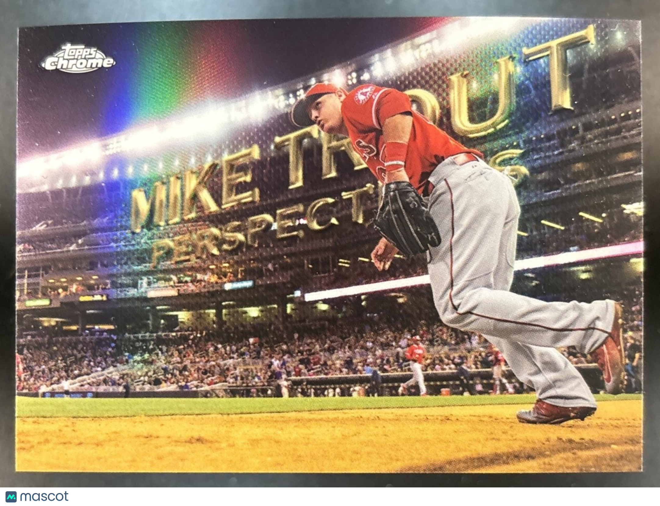 2016 Topps Chrome Mike Trout Perspectives #PC-16 Los Angeles Angels