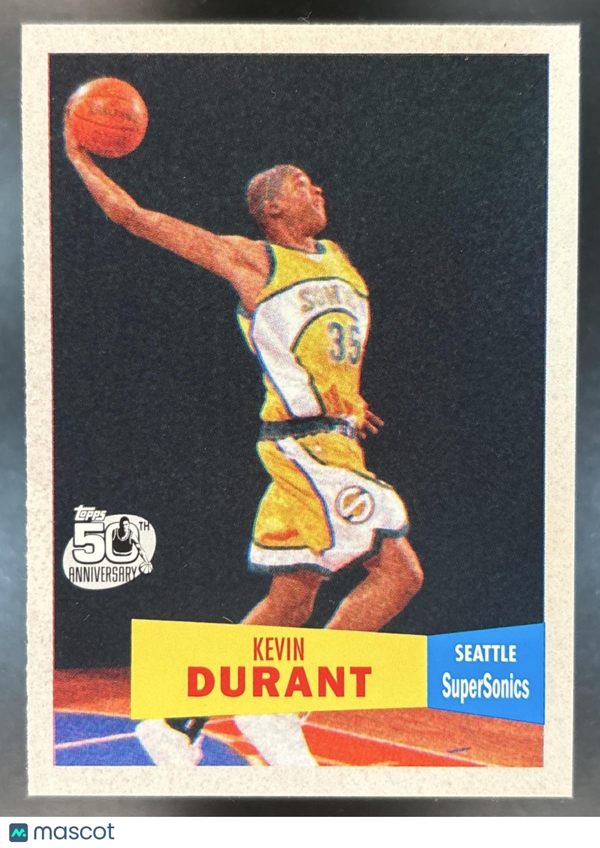 2007-08 Topps Kevin Durant 1957 58 Variations #112 RC Seattle SuperSonics