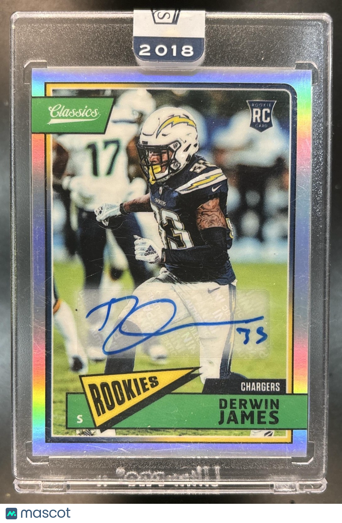 2018 Panini Honors Derwin James Classics Significant Signatures /75 #318 Auto RC
