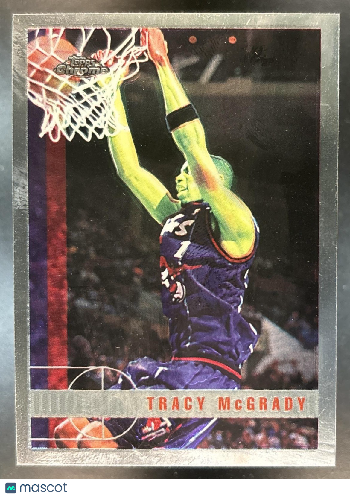 1997-98 Topps Chrome Tracy McGrady #125 RC Toronto Raptors
