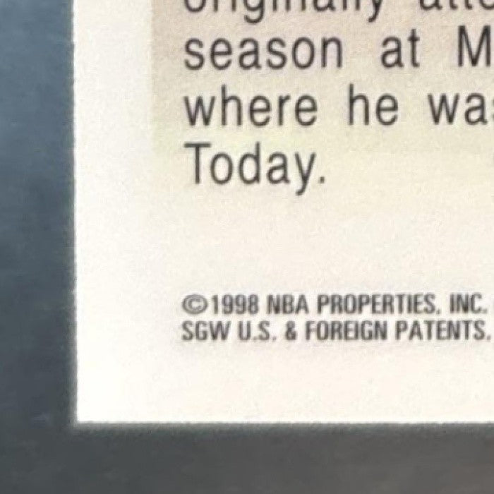 1997-98 Topps Chrome Tracy McGrady #125 RC Toronto Raptors