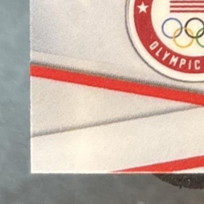 2026 Topps Chrome U.S. Olympic and Paralympic Mike Eruzione Aqua /199 #197 USA