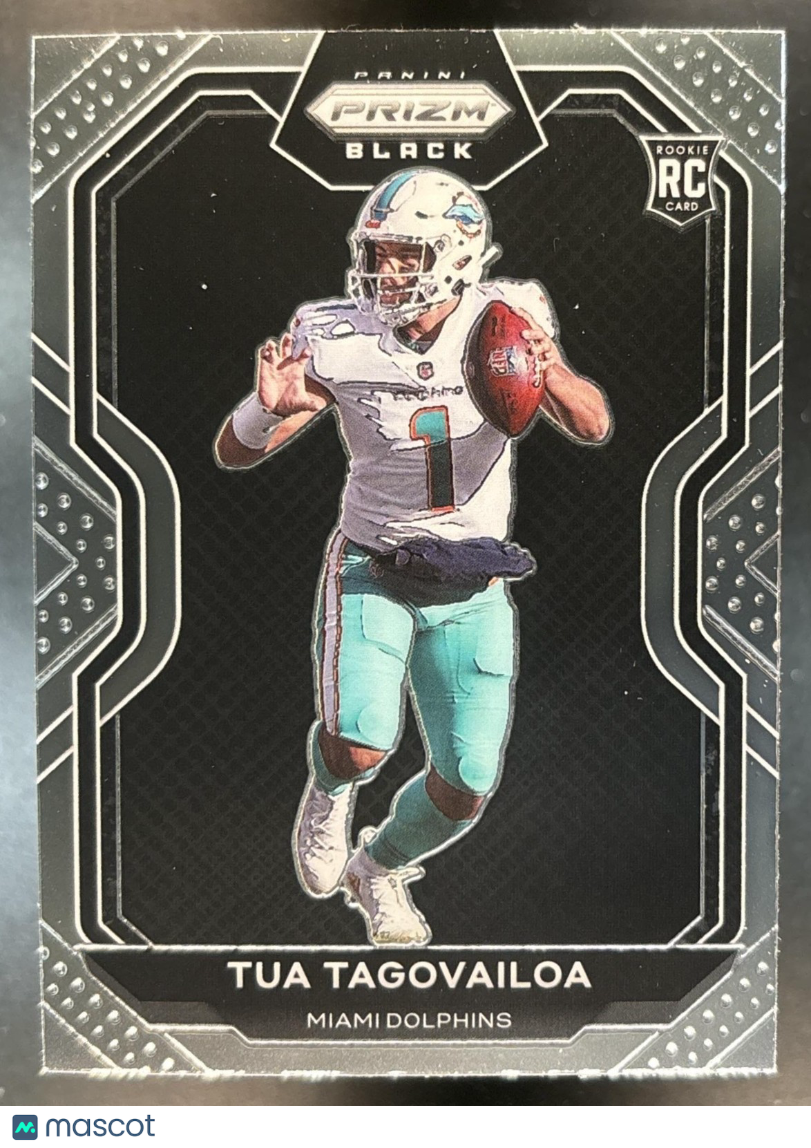 2020 Panini Chronicles Tua Tagovailoa Prizm Black #PB-2 RC Miami Dolphins