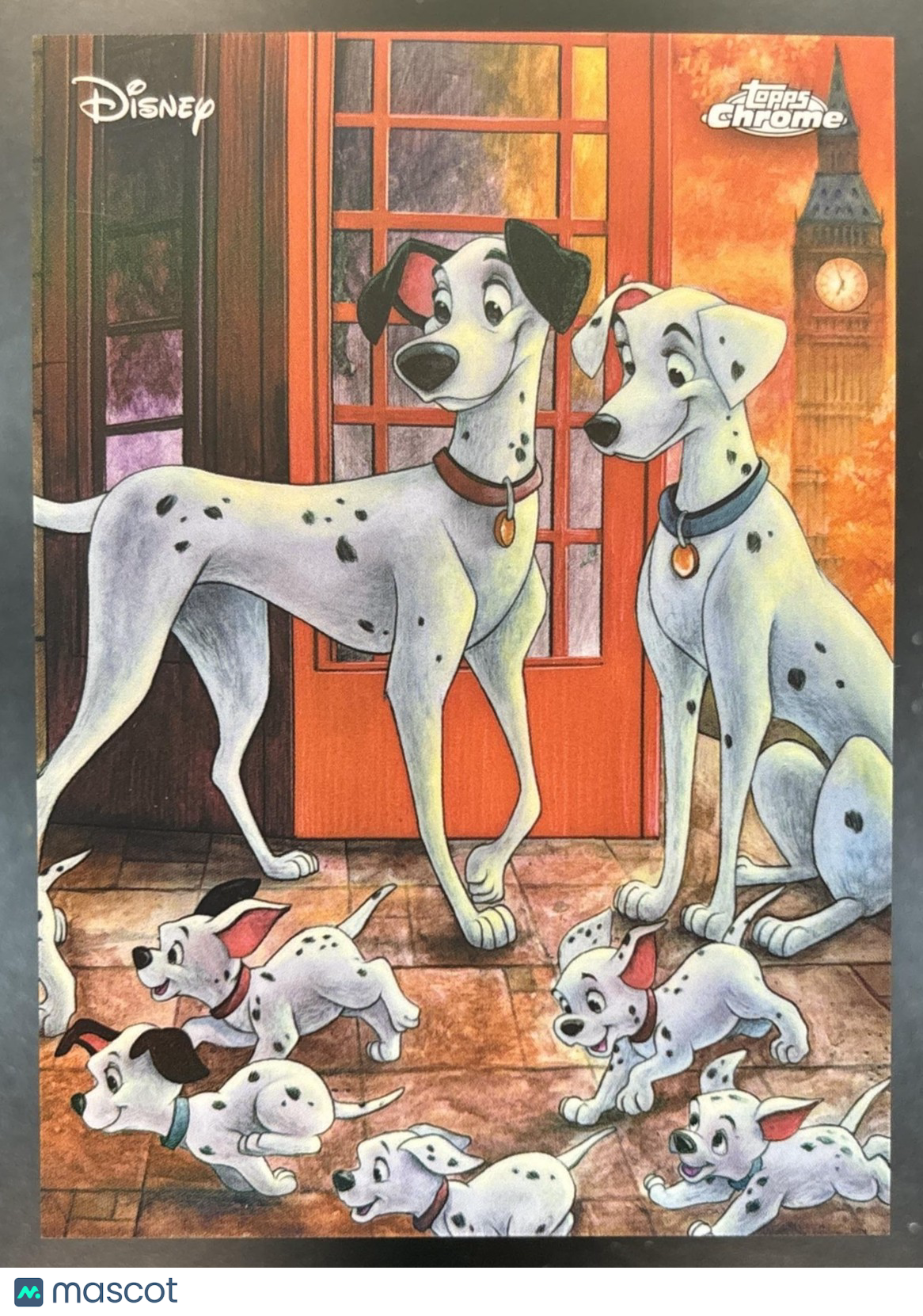 2026 Topps Chrome Disney One Hundred and Dalmatians Art of #AD-4