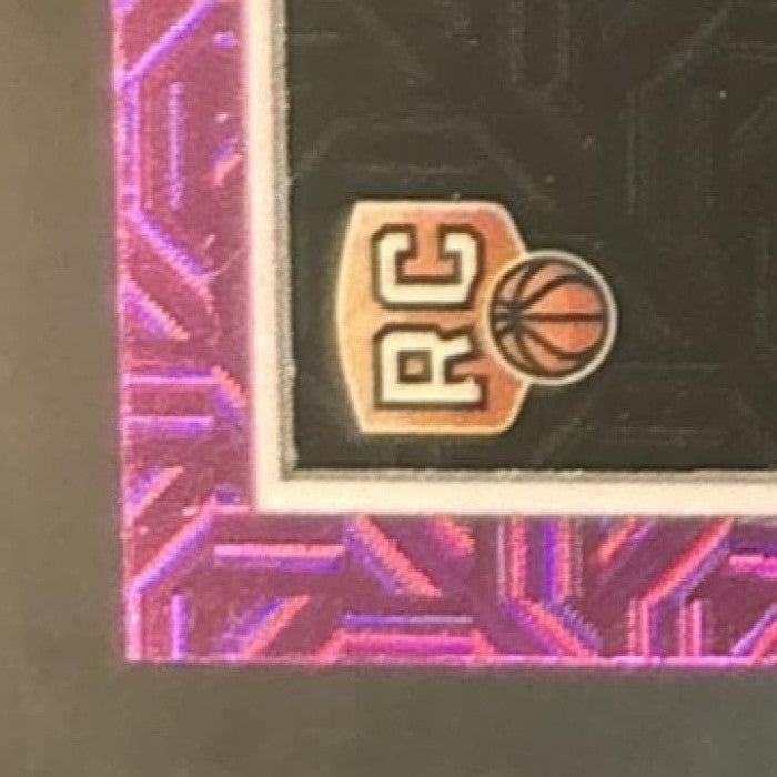 2025-26 Bowman Cooper Flagg Chrome Pink Mojo /199 #BCV-1 RC Dallas Mavericks
