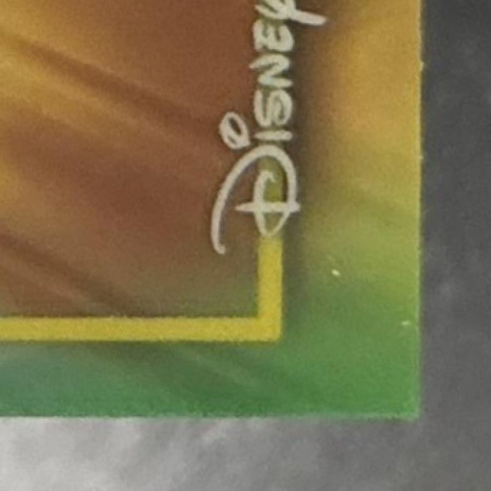 2026 Topps Chrome Disney Winnie the Pooh Yellow & Green RayWave /225 #100