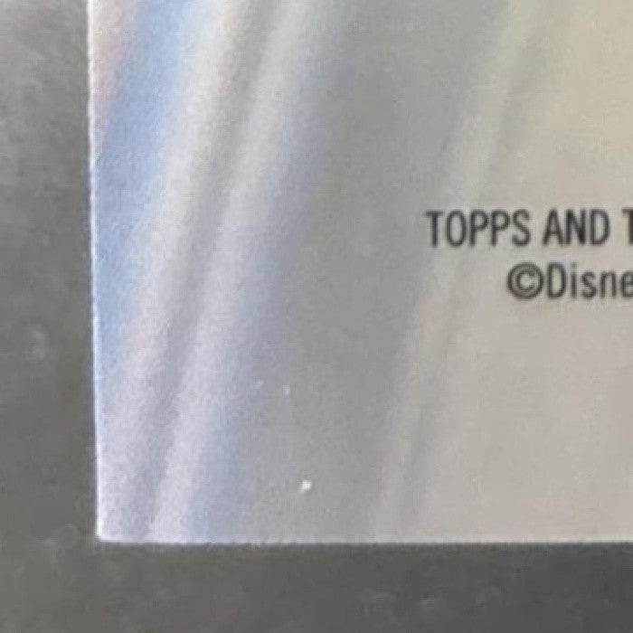 2026 Topps Chrome Disney Winnie the Pooh Yellow & Green RayWave /225 #100