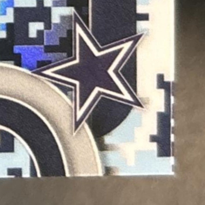2025 Topps Chrome CeeDee Lamb Team Camo Variation #76 SP Dallas Cowboys