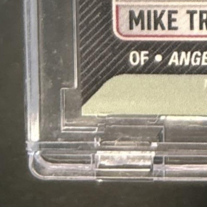 2022 Topps Now Road to Opening Day Los Angeles Auto Angels Mike Trout Black /99
