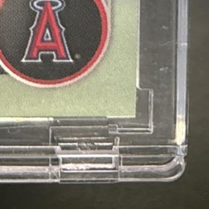 2022 Topps Now Road to Opening Day Los Angeles Auto Angels Mike Trout Black /99