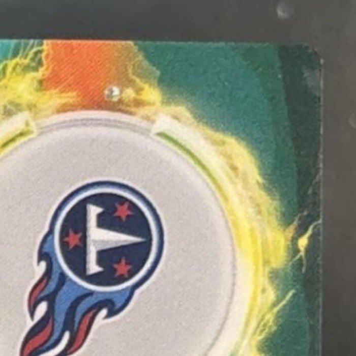 2025 Topps Resurgence Cam Ward Voltaic Gold Power Surge /50 RC Tennessee Titans