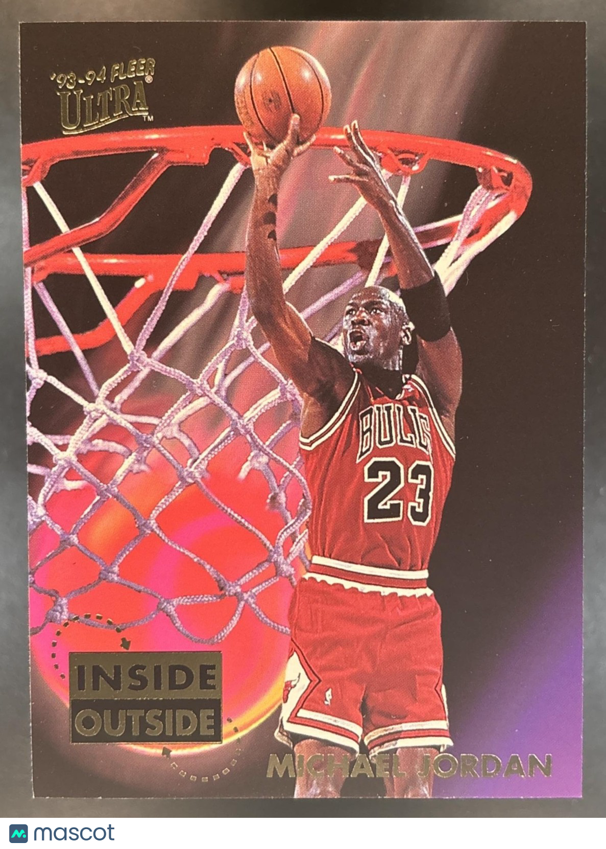 1993-94 Fleer Ultra Michael Jordan Inside Outside #4 Chicago Bulls