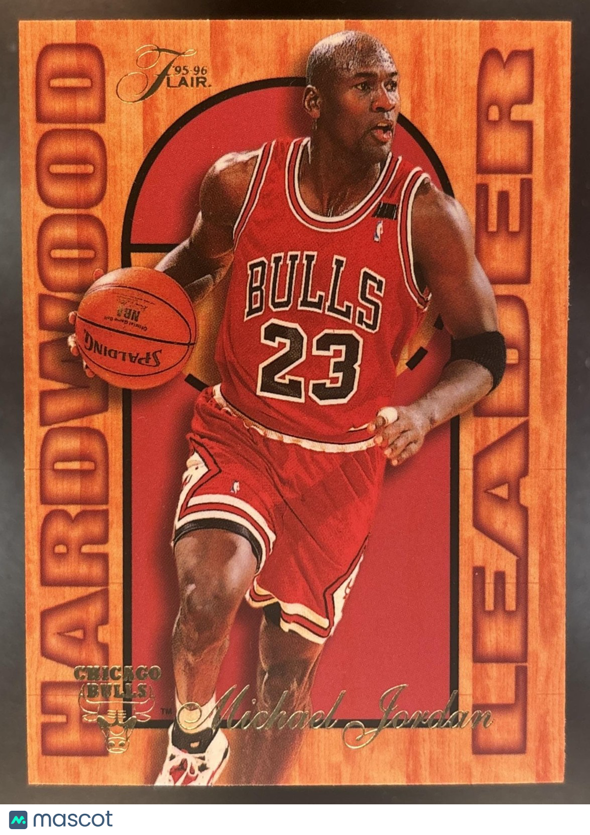 1995-96 Fleer Michael Jordan Flair Hardwood Leader Chicago Bulls