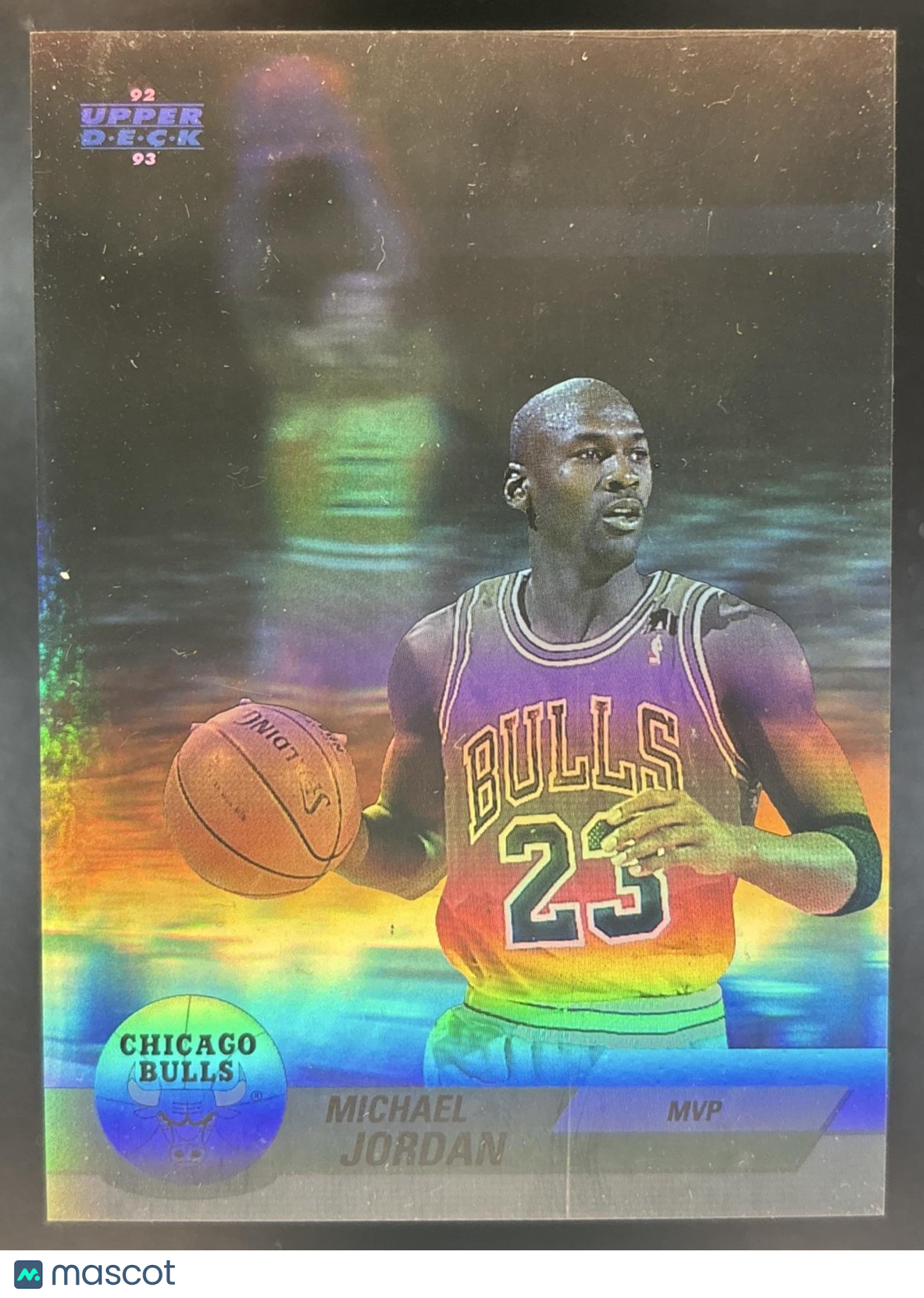 1992-93 Upper Deck Michael Jordan Award Winner Holograms #AW9 Chicago Bulls