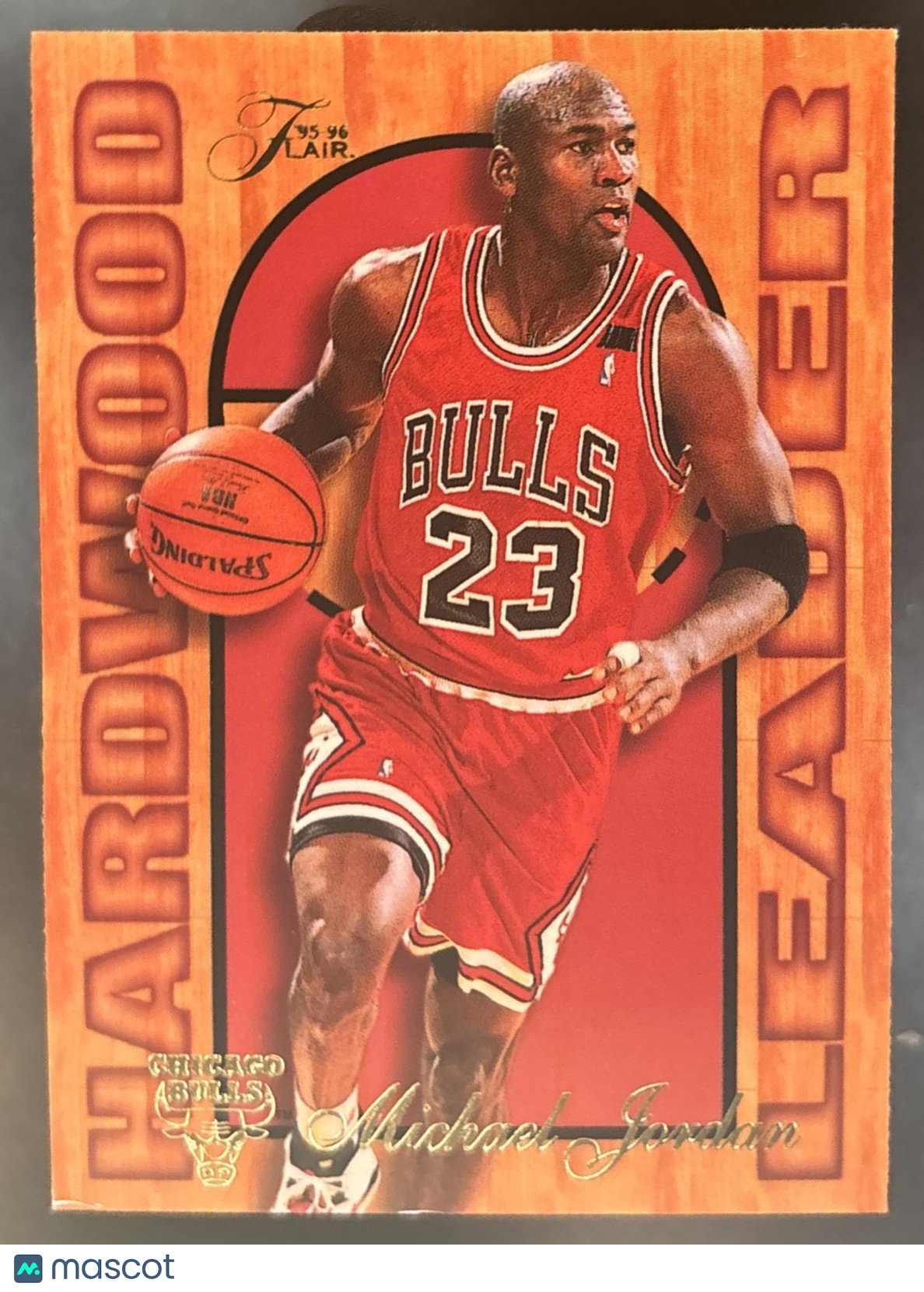 1995-96 Fleer Michael Jordan Flair Hardwood Leader #4
