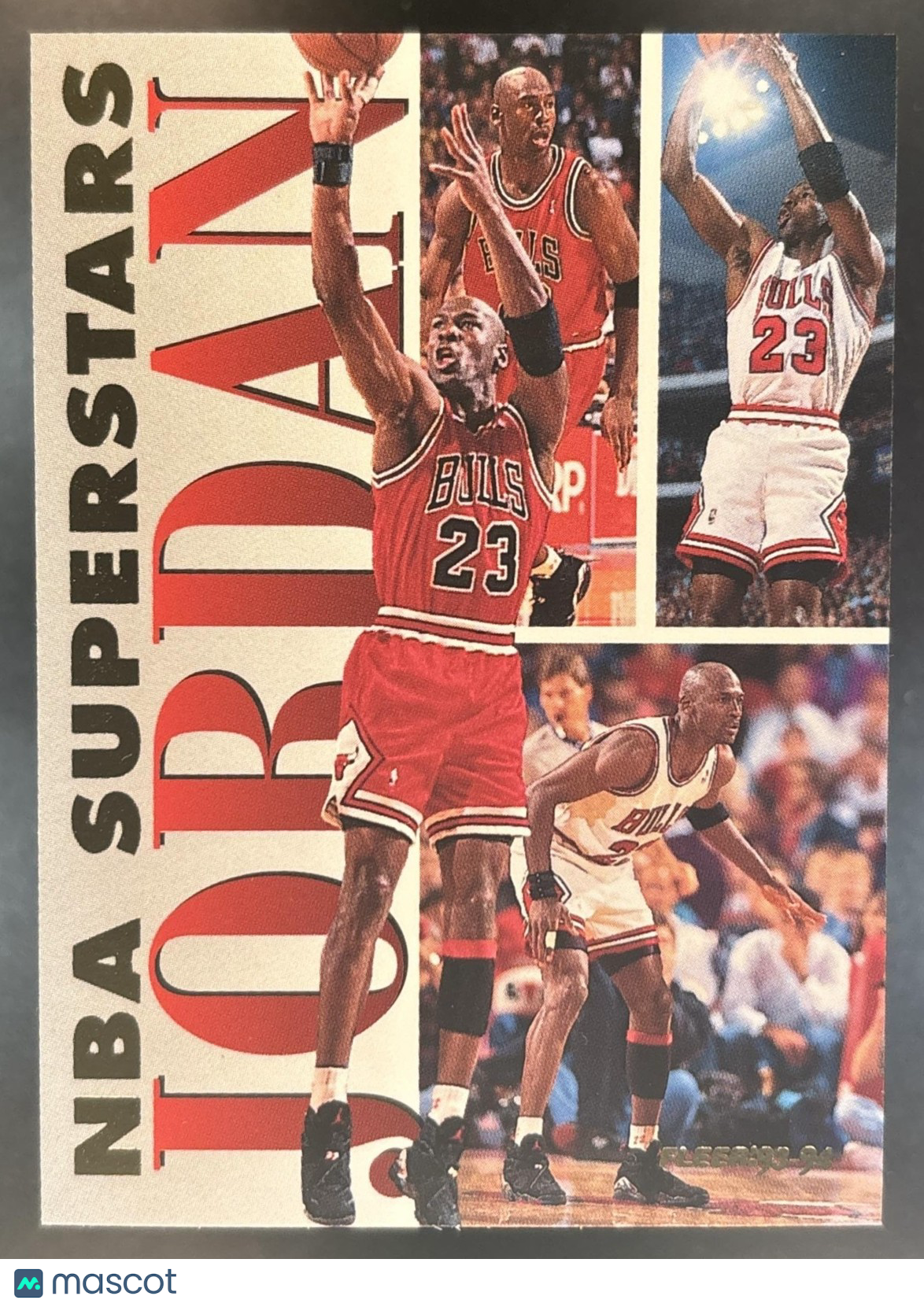 1993-94 Fleer Michael Jordan NBA Superstars #7 Chicago Bulls