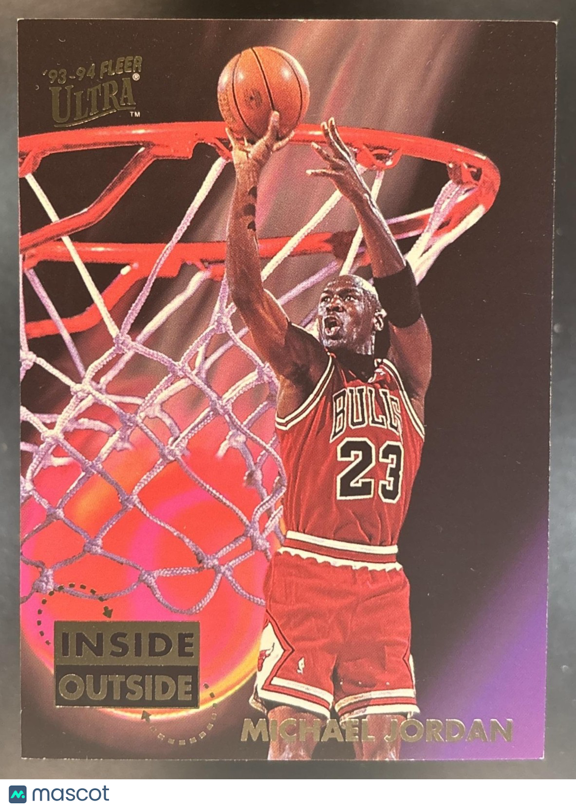 1993-94 Fleer Ultra Michael Jordan Inside Outside #4 Bulls