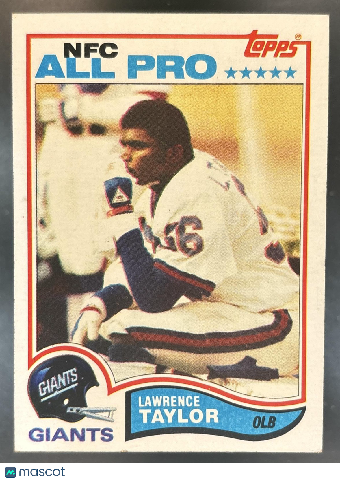 1982 Topps Lawrence Taylor #434 RC New York Giants