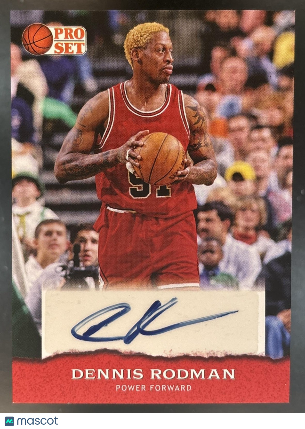 2022 Pro Set Sports Dennis Rodman Action Ink Auto #PSA-DR1