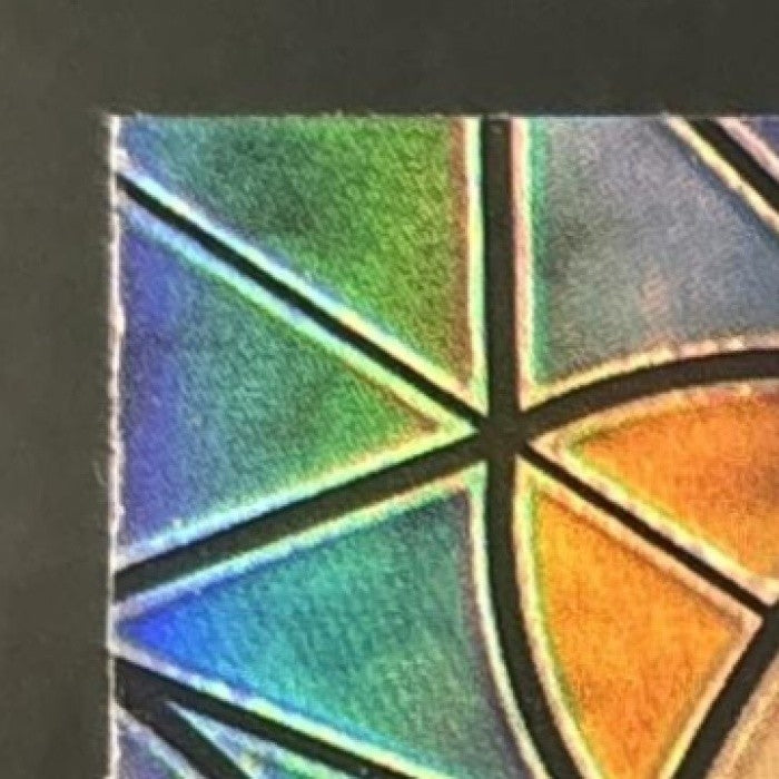 2023 Panini Mosaic Josh Jacobs Stained Glass #SG-12 Las Vegas Raiders