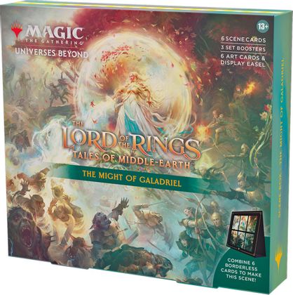 The Lord of the Rings: Tales of Middle-earth Scene Box - The Might of Galadriel - Universes Beyond: The Lord of the Rings: Tales of Middle-earth