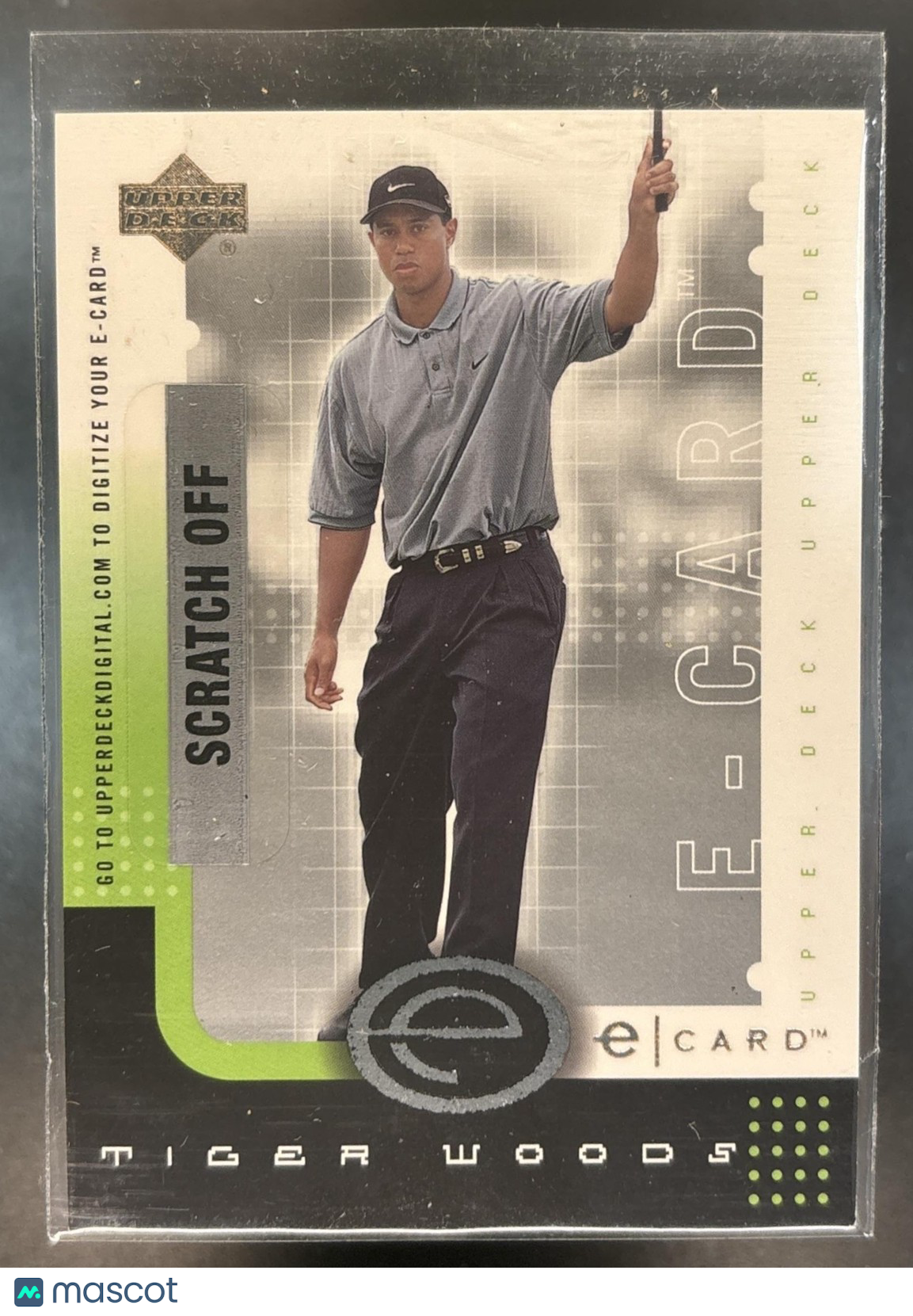 2001 Upper Deck Tiger Woods e Card #E-TW