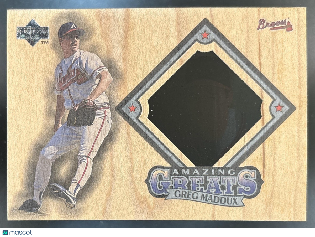 1997 Upper Deck Greg Maddux Amazing Greats #AG11 Atlanta Braves
