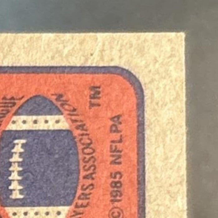 1985 Topps Walter Payton #33 Chicago Bears