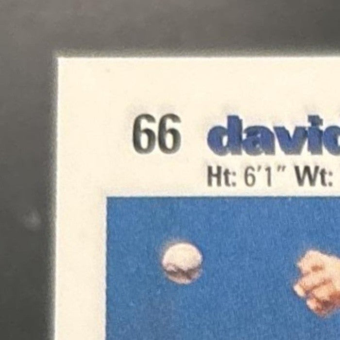 1995 Upper Deck Collector's Choice David Cone Gold Signature #66 Royals
