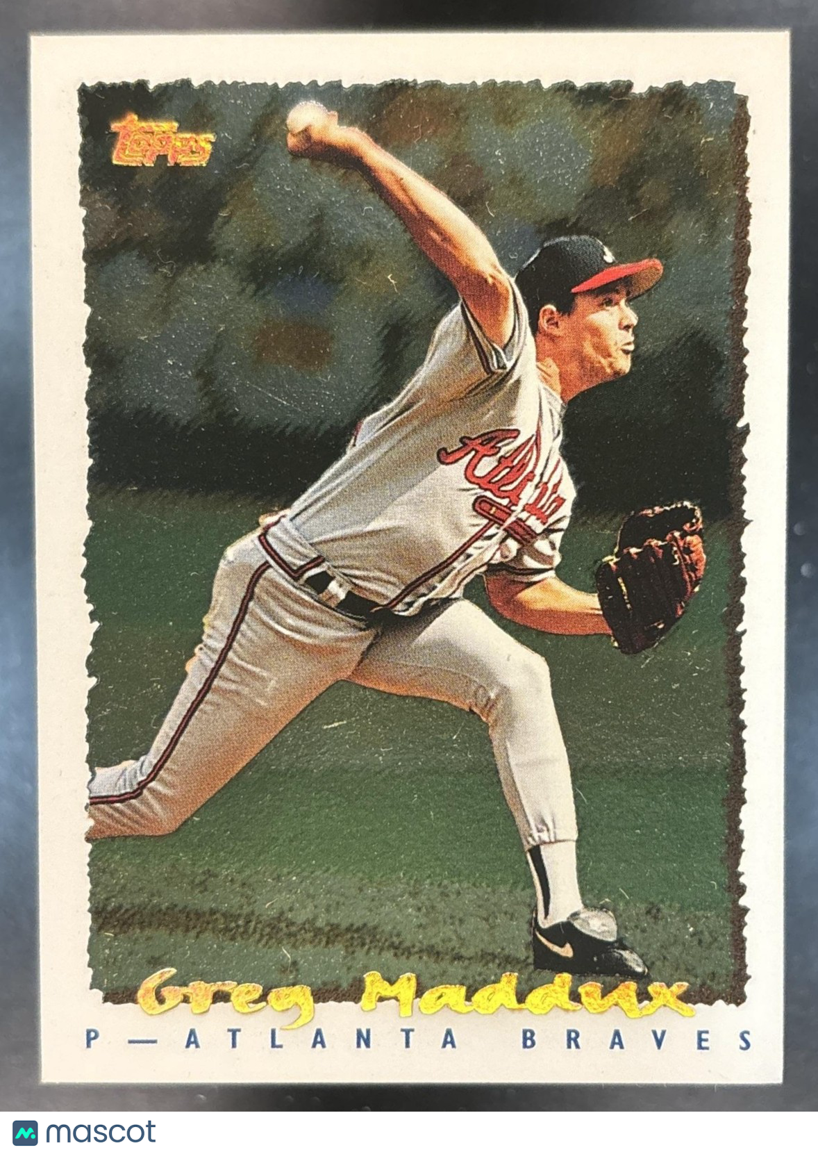 1995 Topps Greg Maddux #295 Atlanta Braves