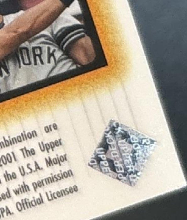 2001 Upper Deck MVP Derek Jeter Super Tools #ST7 New York Yankees