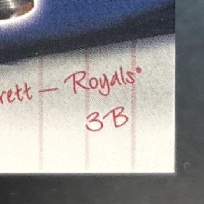2002 Donruss Originals George Brett Champions /800 #C-2 Kansas City Royals