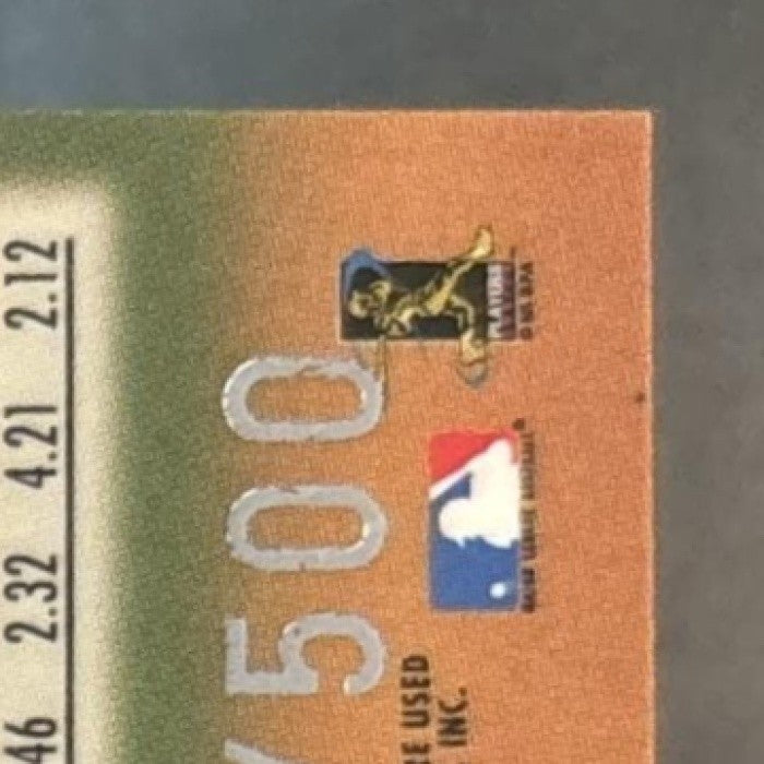 1998 Fleer Flair Showcase Hideo Nomo Row 0 Showcase /500 #59 Los Angeles Dodgers