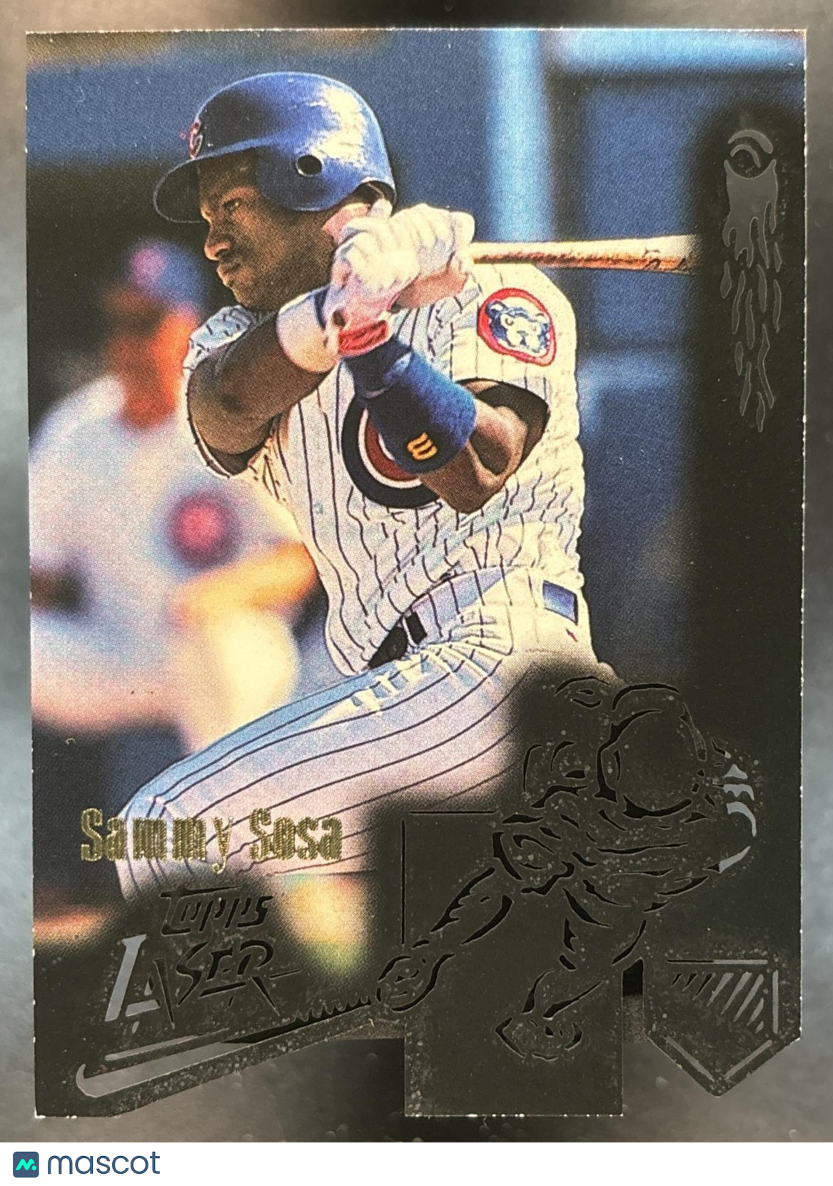 1996 Topps Laser Sammy Sosa #14 Chicago Cubs
