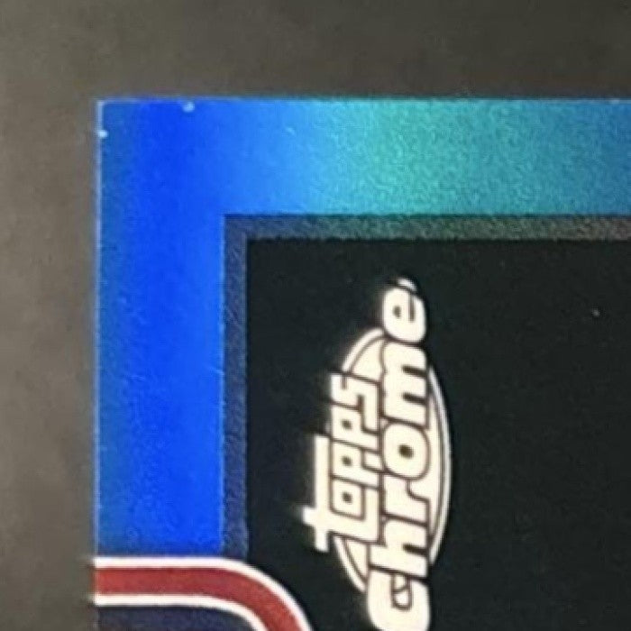 2025-26 Topps Chrome Update Alex Sarr Auto Blue /150 #TCA-AS Washington Wizards