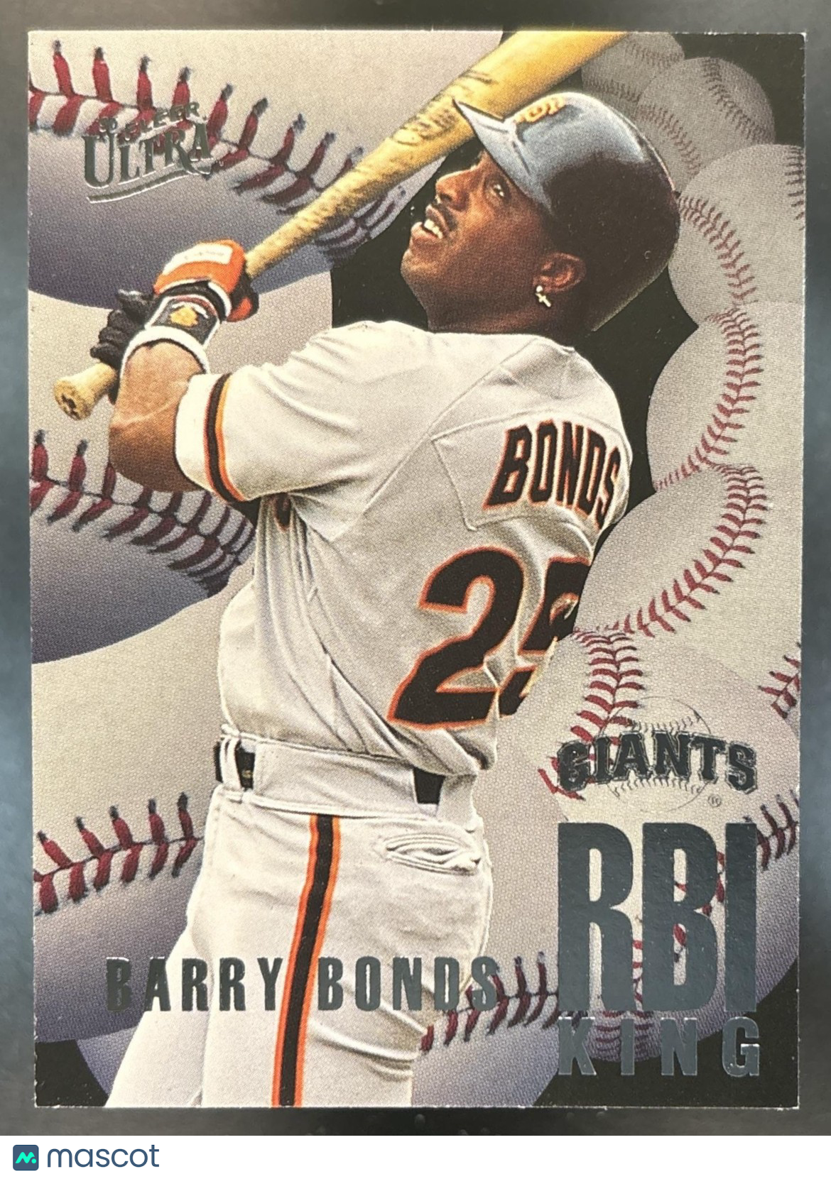 1996 Fleer Ultra Barry Bonds RBI Kings #4 San Francisco Giants