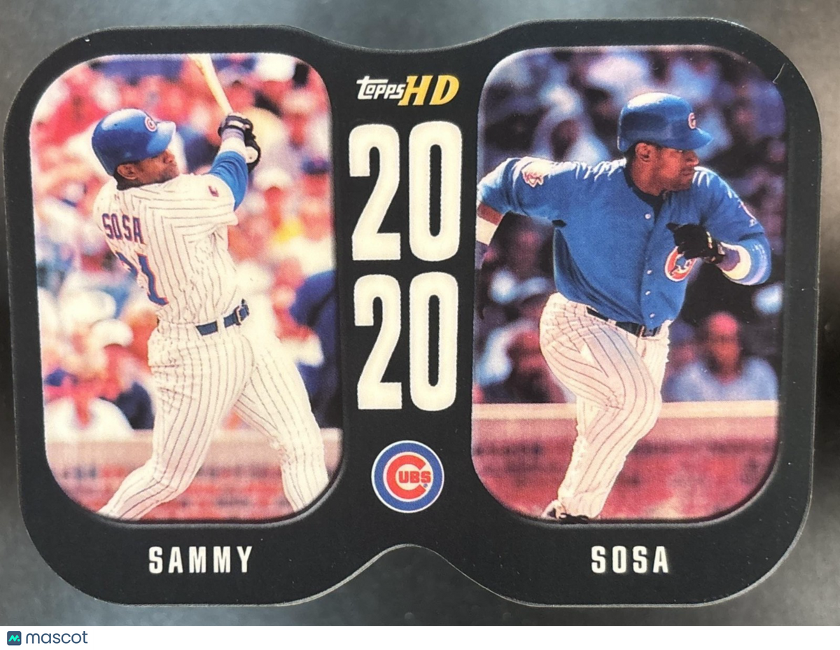 2001 Topps HD Sammy Sosa 20/20 #TW6 Chicago Cubs