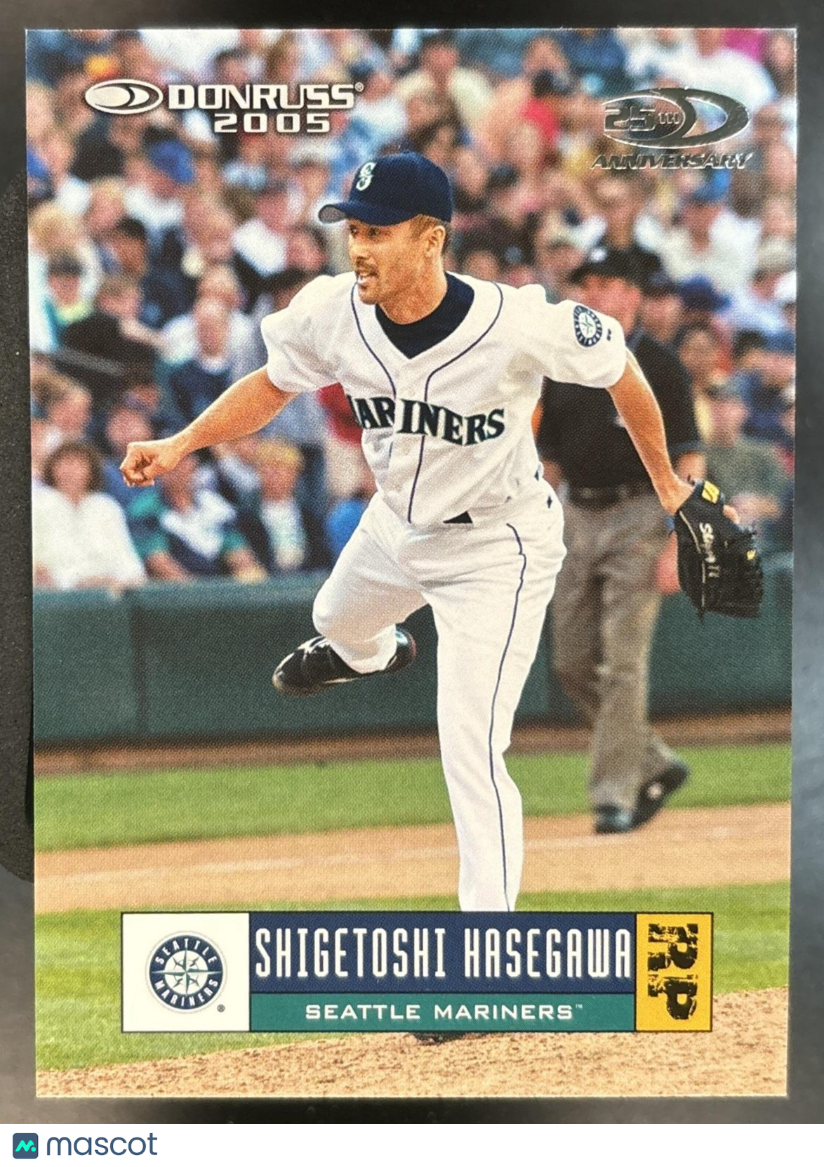 2005 Donruss Shigetoshi Hasegawa Press Proofs Gold /25 #334 Seattle Mariners