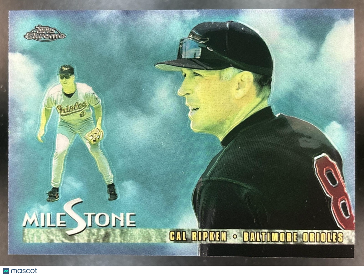 1998 Topps Chrome Cal Ripken Milestone #MS9 Baltimore Orioles