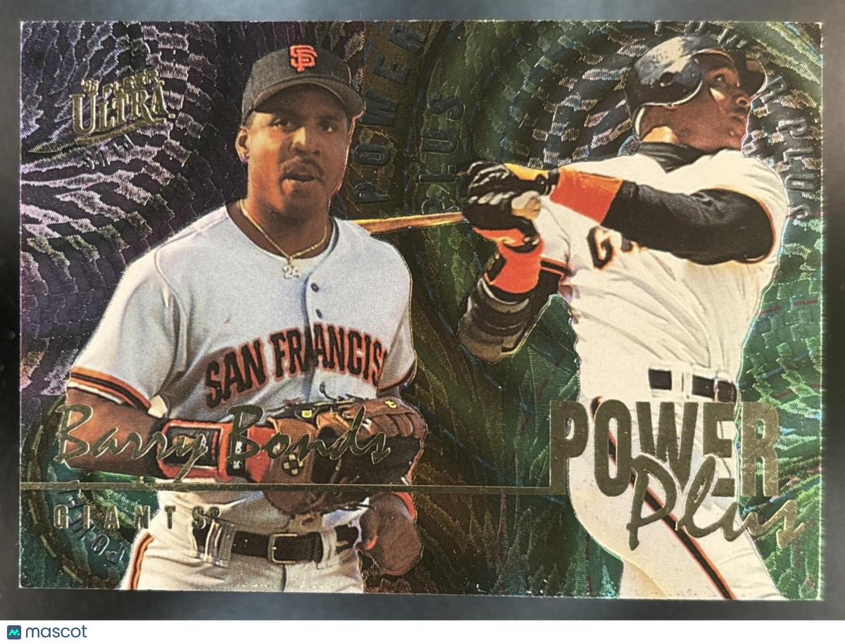 1996 Fleer Ultra Barry Bonds Power Plus #2 San Francisco Giants
