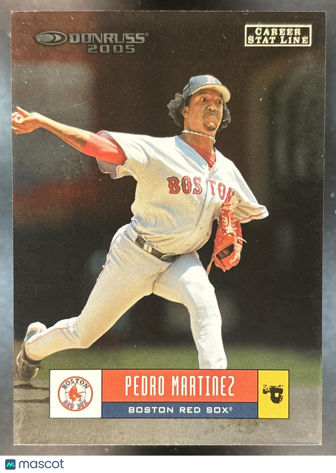 2005 Donruss Pedro Martinez Stat Line Career /271 #127 Boston Red Sox