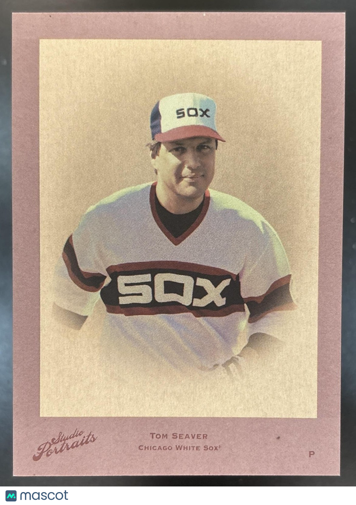 2005 Donruss Studio Tom Seaver Portraits Zenith Blue B/W /50 Chicago White Sox