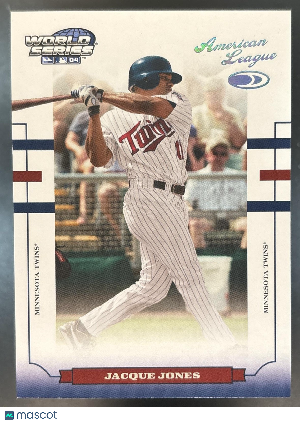 2004 Donruss World Series Jacque Jones /25 Minnesota Twins