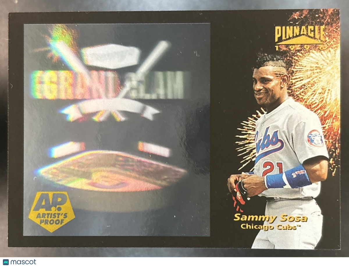 1996 Pinnacle Denny's Holograms Sammy Sosa Grand Slam #5 Chicago Cubs