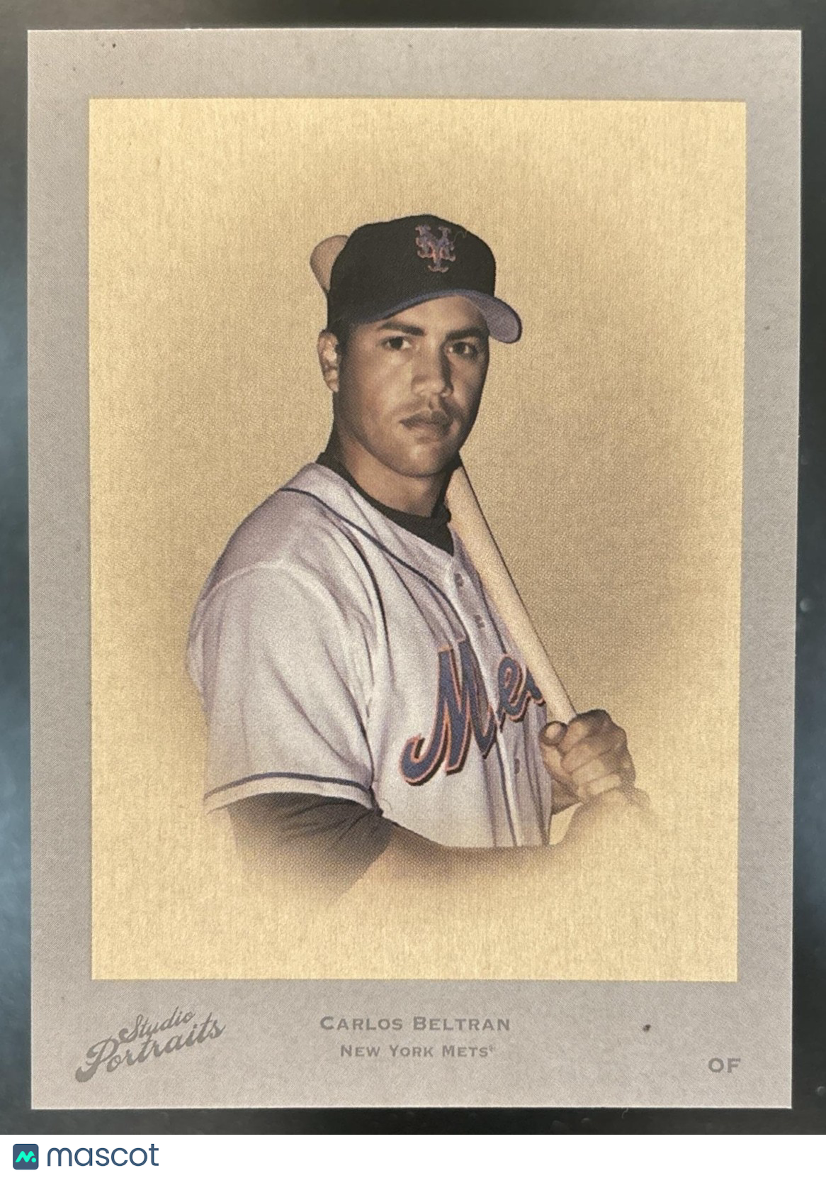 2005 Donruss Studio Carlos Beltran Portraits Zenith Red /60 #SP-43 New York Mets