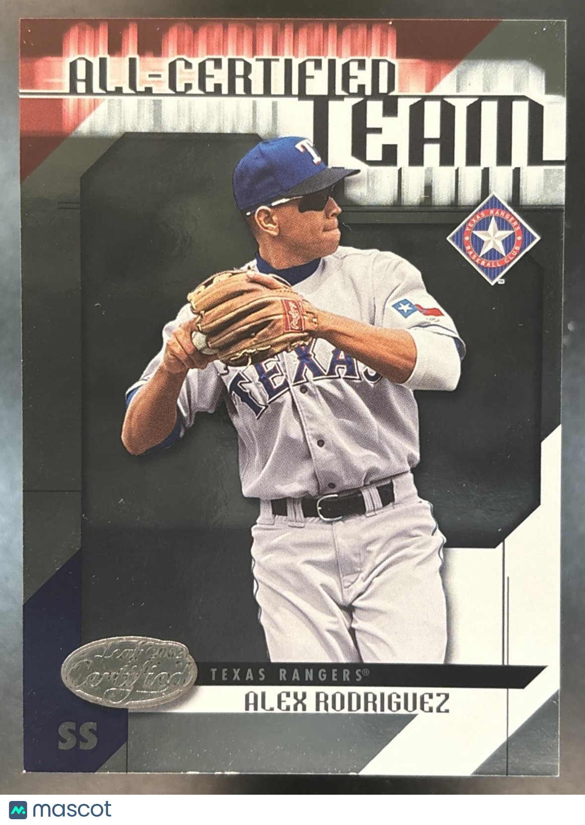 2002 Leaf Certified Alex Rodriguez All Team #AC-2 Texas Rangers