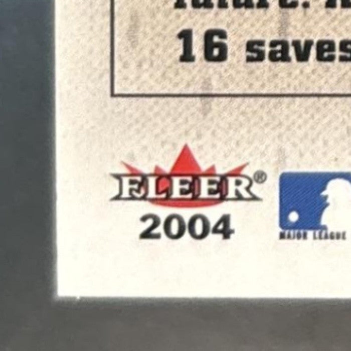 2004 Fleer Patchworks Chad Bentz /799 #96 RC Montreal Expos