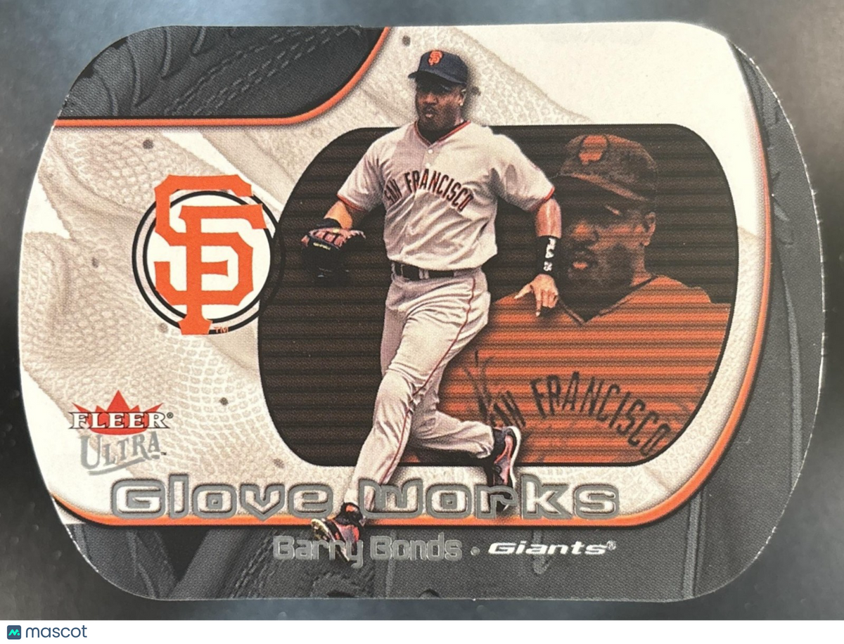 2002 Fleer Ultra Barry Bonds Glove Works GW San Francisco Giants