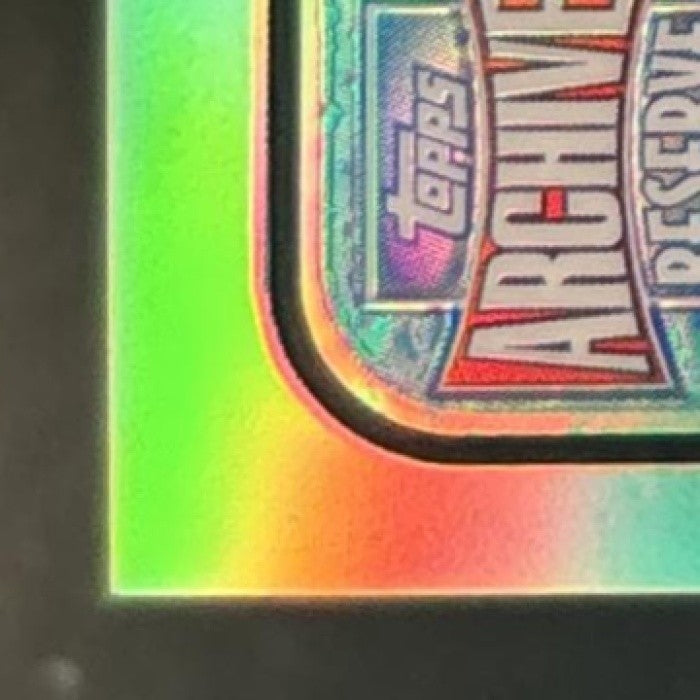 2001 Topps Archives Reserve Reggie Jackson Rookie Reprint Relics Athletics